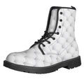 Golf Ball Pattern Print Lace-Up Boots