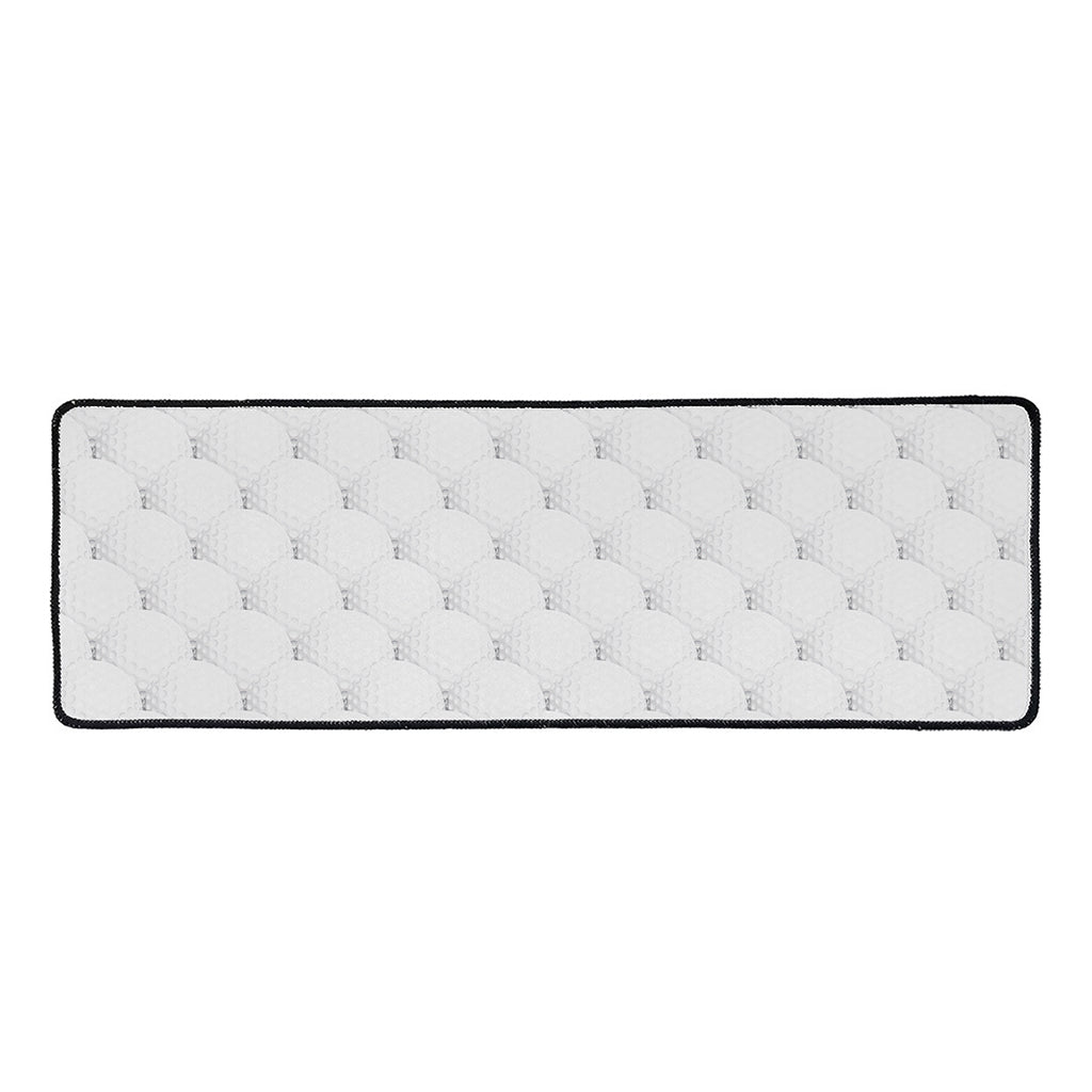 Golf Ball Pattern Print Long Kitchen Mat