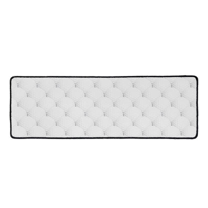 Golf Ball Pattern Print Long Kitchen Mat