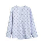 Golf Ball Pattern Print Long Sleeve Short Coat