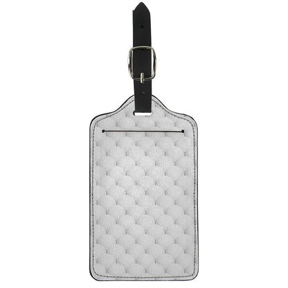 Golf Ball Pattern Print Luggage Tag