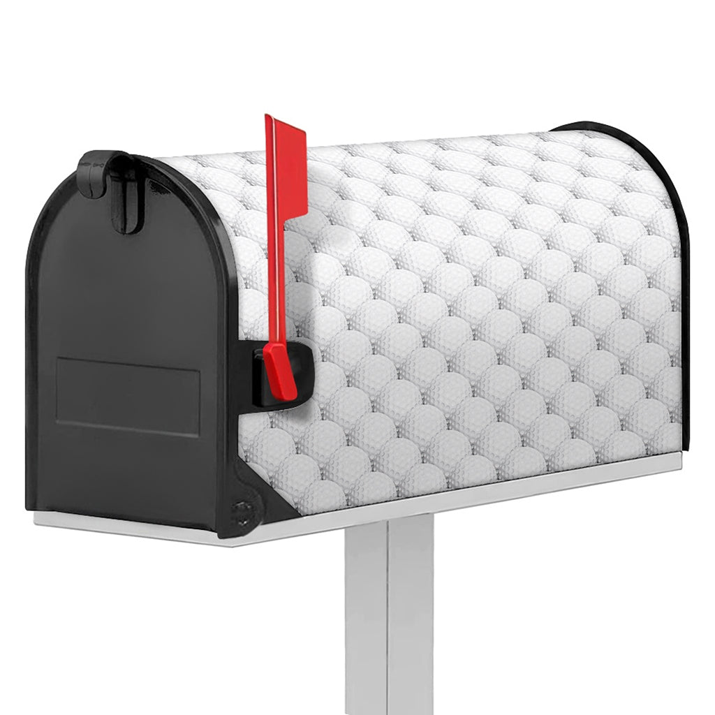 Golf Ball Pattern Print Mailbox Cover
