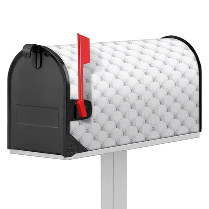Golf Ball Pattern Print Mailbox Cover
