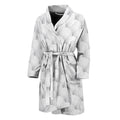 Golf Ball Pattern Print Men's Bathrobe