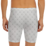 Golf Ball Pattern Print Men's Long Boxer Briefs