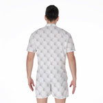Golf Ball Pattern Print Men's Rompers