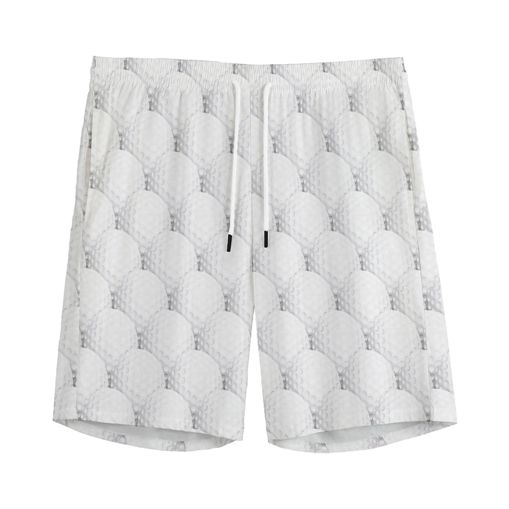 Golf Ball Pattern Print Men's Sports Shorts
