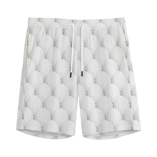 Golf Ball Pattern Print Men's Sports Shorts