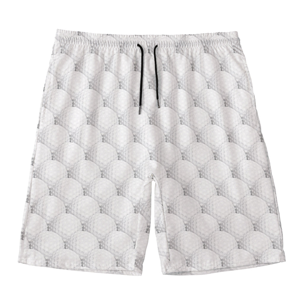 Golf Ball Pattern Print Men's Swim Trunks