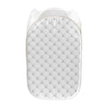 Golf Ball Pattern Print Mesh Laundry Hamper
