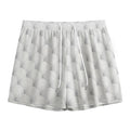 Golf Ball Pattern Print Mesh Shorts