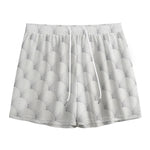 Golf Ball Pattern Print Mesh Shorts