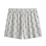 Golf Ball Pattern Print Mesh Shorts