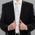 Golf Ball Pattern Print Necktie