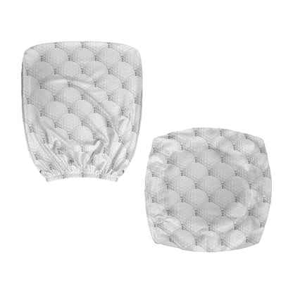 Golf Ball Pattern Print Office Chair Cover