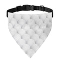 Golf Ball Pattern Print Over The Collar Dog Bandana