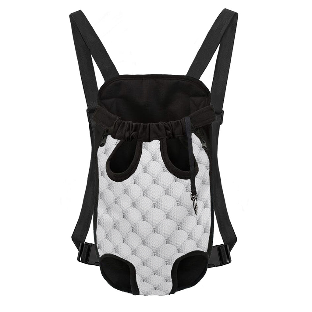 Golf Ball Pattern Print Pet Carrier Backpack