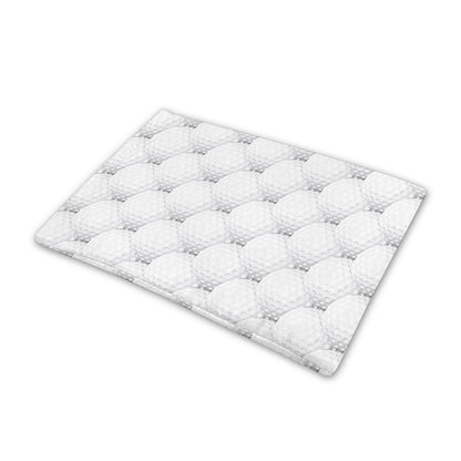 Golf Ball Pattern Print Pet Cooling Mat Cover