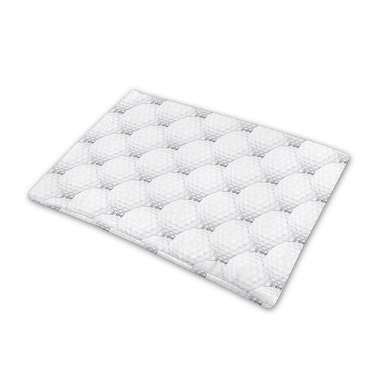 Golf Ball Pattern Print Pet Cooling Mat Cover