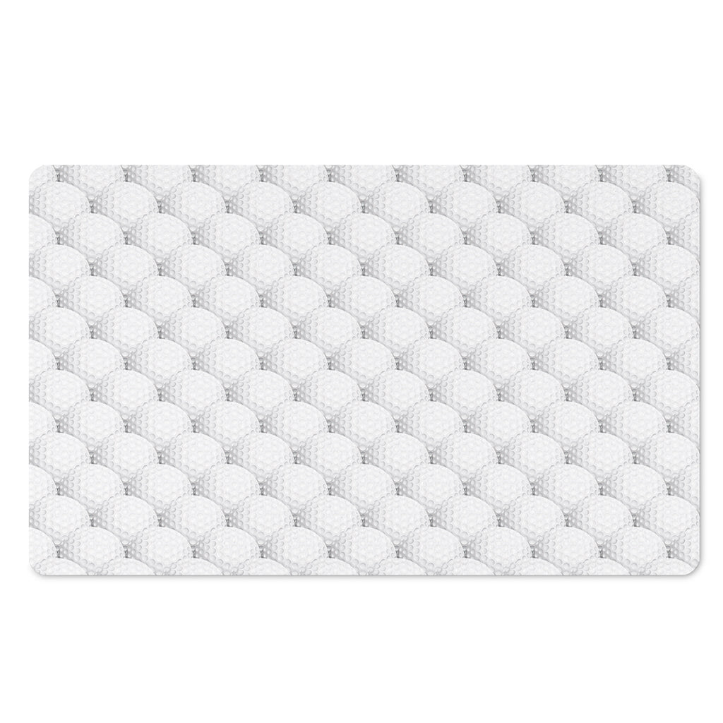 Golf Ball Pattern Print Polyester Doormat