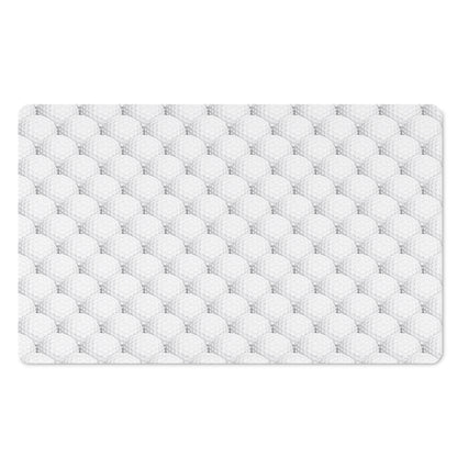 Golf Ball Pattern Print Polyester Doormat