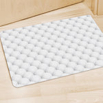 Golf Ball Pattern Print Polyester Doormat