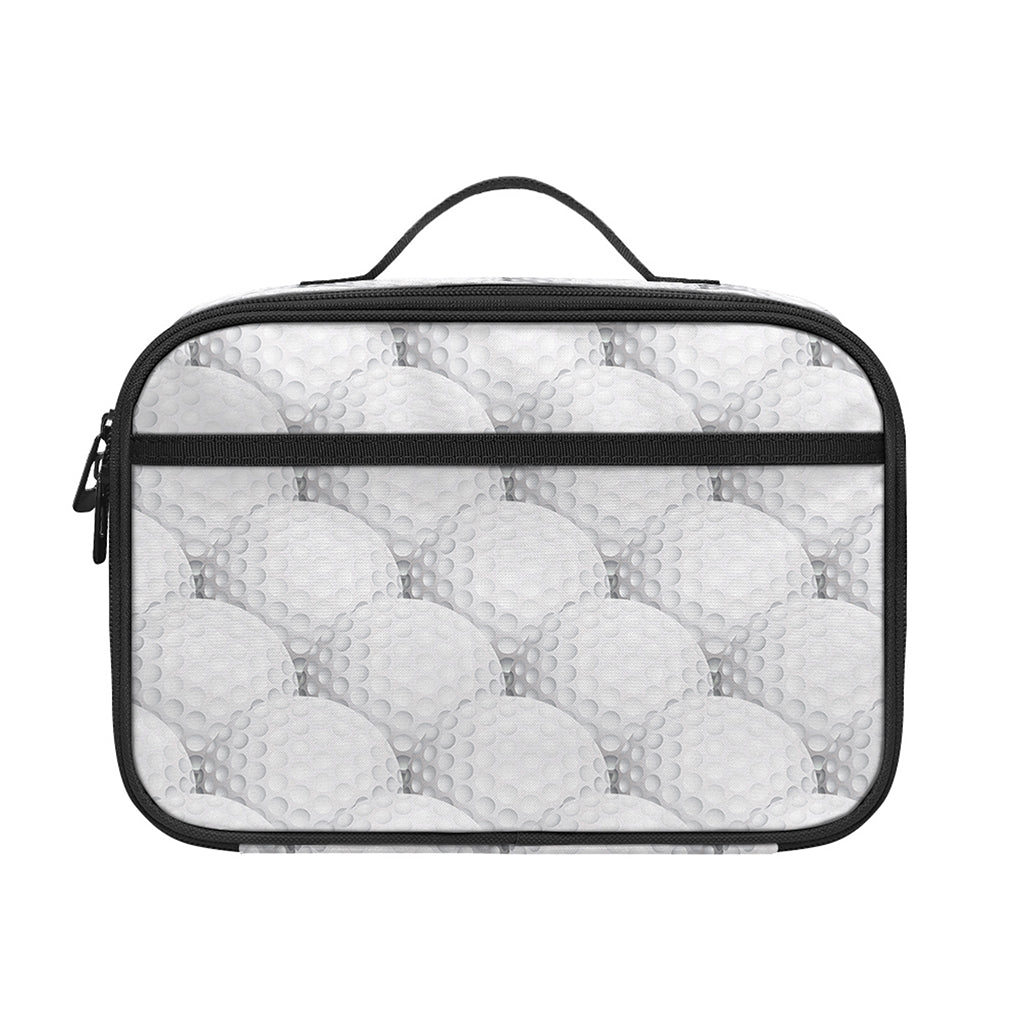 Golf Ball Pattern Print Portable Lunch Bag