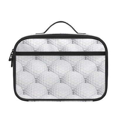 Golf Ball Pattern Print Portable Lunch Bag