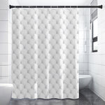 Golf Ball Pattern Print Premium Shower Curtain