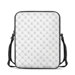 Golf Ball Pattern Print Rectangular Crossbody Bag