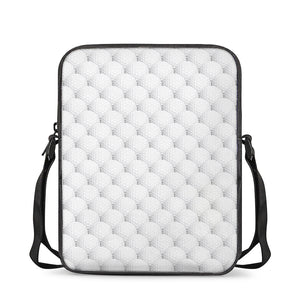 Golf Ball Pattern Print Rectangular Crossbody Bag