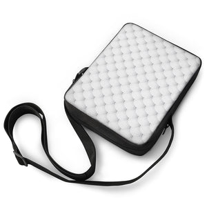 Golf Ball Pattern Print Rectangular Crossbody Bag