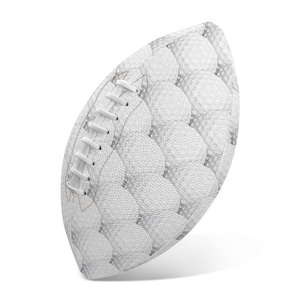 Golf Ball Pattern Print Rugby Ball