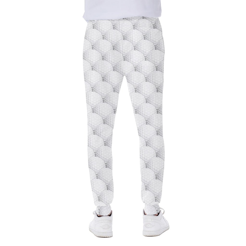 Golf Ball Pattern Print Scuba Joggers
