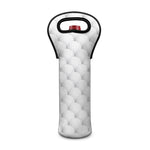 Golf Ball Pattern Print Single Neoprene Wine Tote