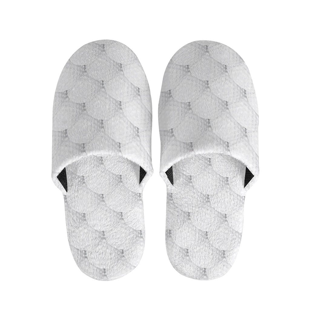 Golf Ball Pattern Print Slippers