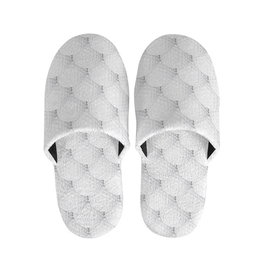 Golf Ball Pattern Print Slippers