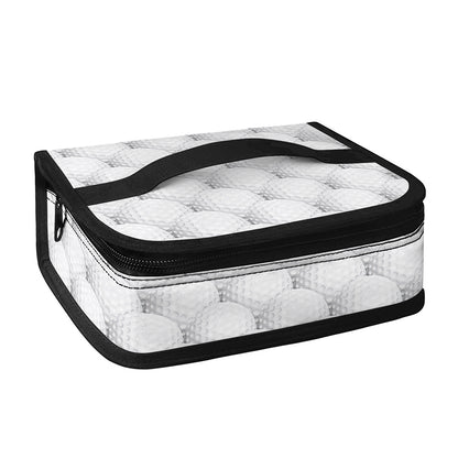 Golf Ball Pattern Print Small Lunch Bag