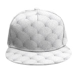 Golf Ball Pattern Print Snapback Cap