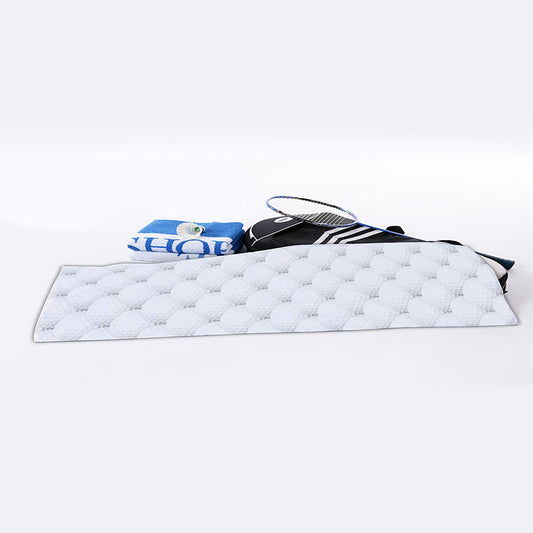 Golf Ball Pattern Print Sports Towel