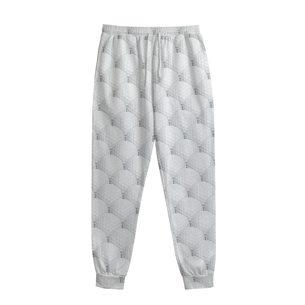 Golf Ball Pattern Print Sweatpants