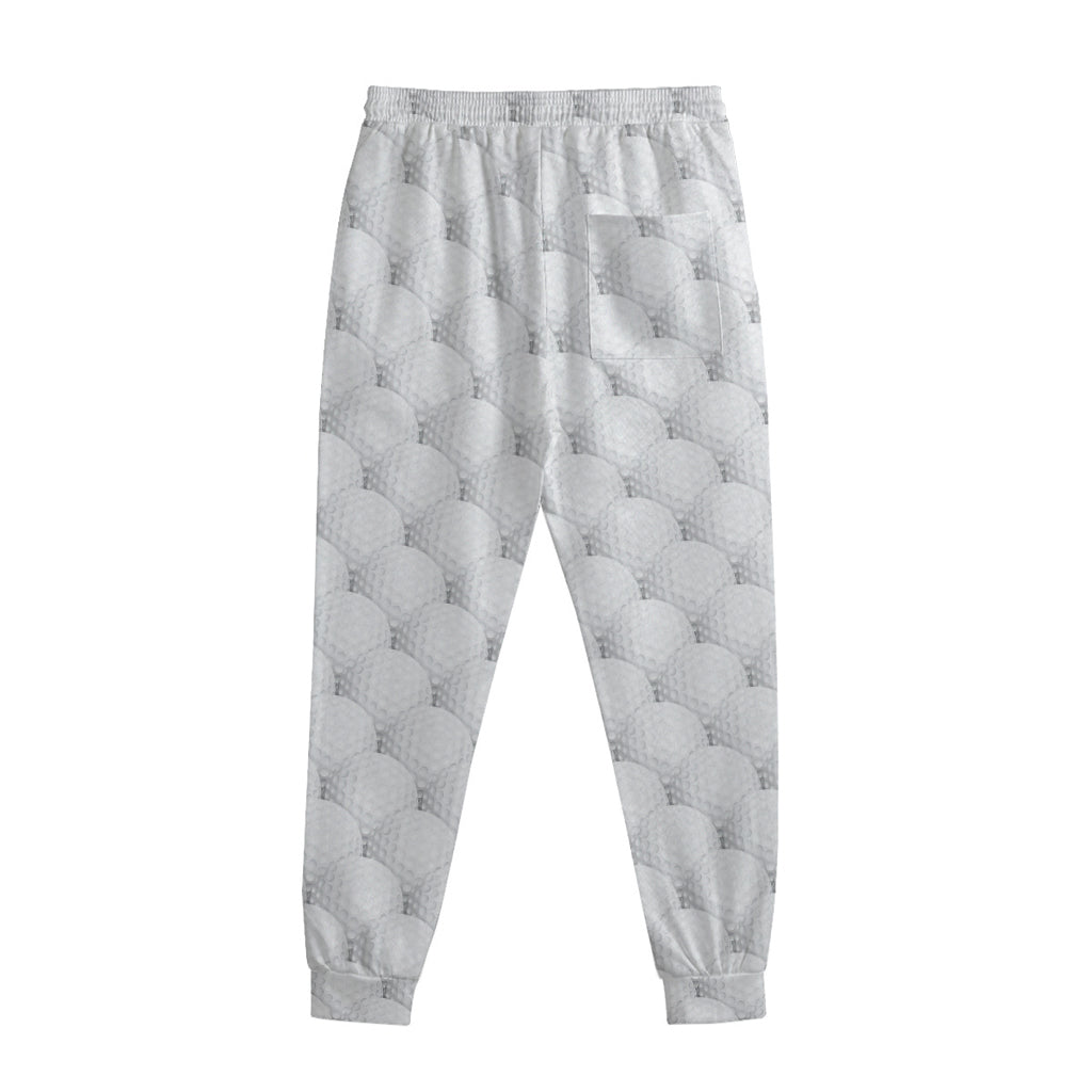 Golf Ball Pattern Print Sweatpants