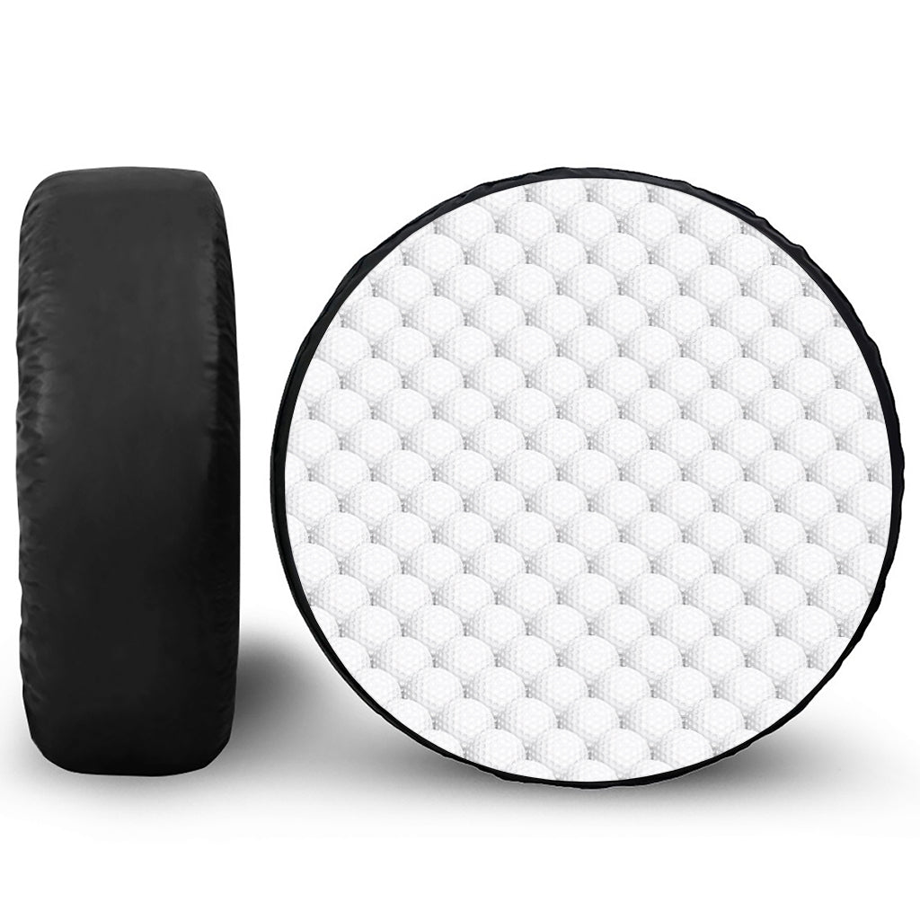 Golf Ball Pattern Print Tire Cover
