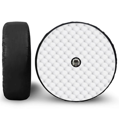 Golf Ball Pattern Print Tire Cover With Camera Hole