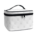 Golf Ball Pattern Print Travel Makeup Bag