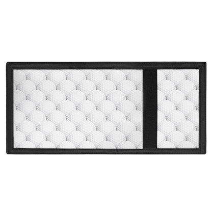 Golf Ball Pattern Print Trifold Wallet
