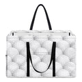 Golf Ball Pattern Print Utility Tote Bag