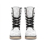 Golf Ball Pattern Print Winter Boots