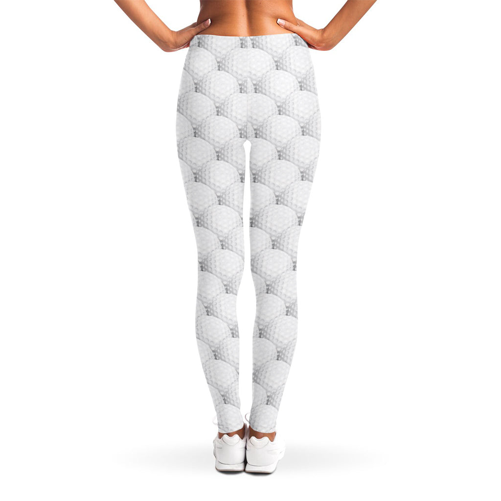 Golf Ball Pattern Print Women's Leggings