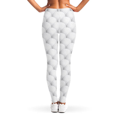 Golf Ball Pattern Print Women's Leggings